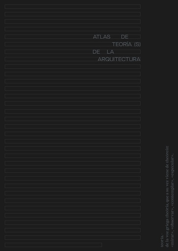 Atlas de teoría(s) de la arquitectura